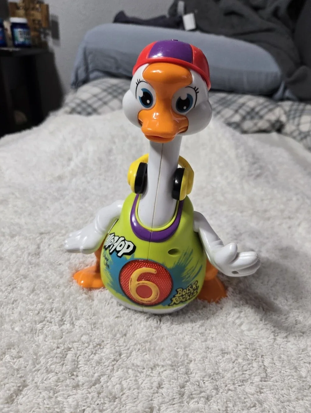 PlayWorld Dancing Hip Hop Goose Development Musical Toy - Green